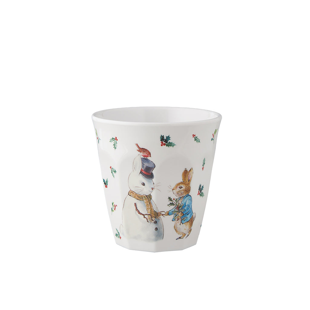 Petit Jour Paris, Peter Rabbit Cup, Christmas - Snowman