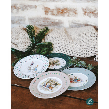 Petit Jour Paris, Peter Rabbit Flat Plate, Christmas Window