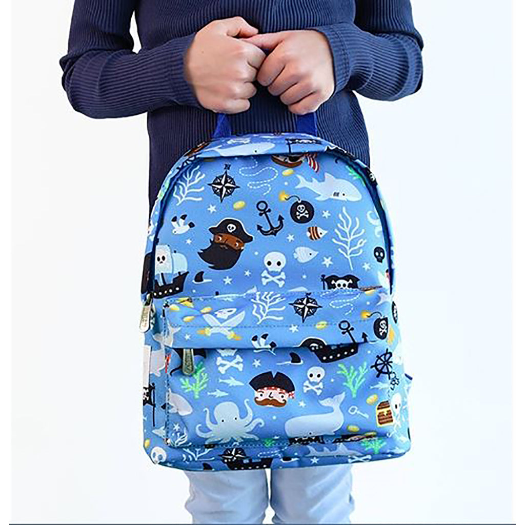 A Little Lovely Company Backpack, Small - Pirates