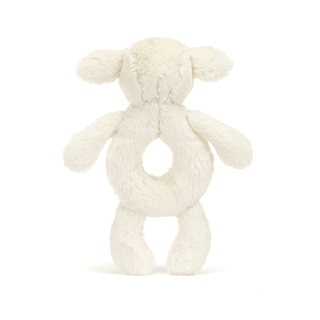 Baby Jellycat Rattle Ring, Lam - 15 cm