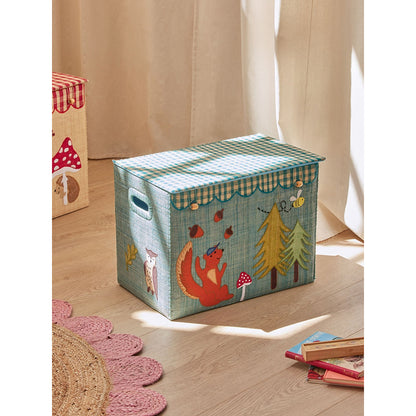 Rice Basket House for Storage, Collapsible, Large - Happy Forest