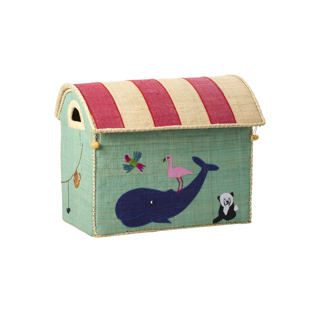 Rice Storage Basket, Animal Design