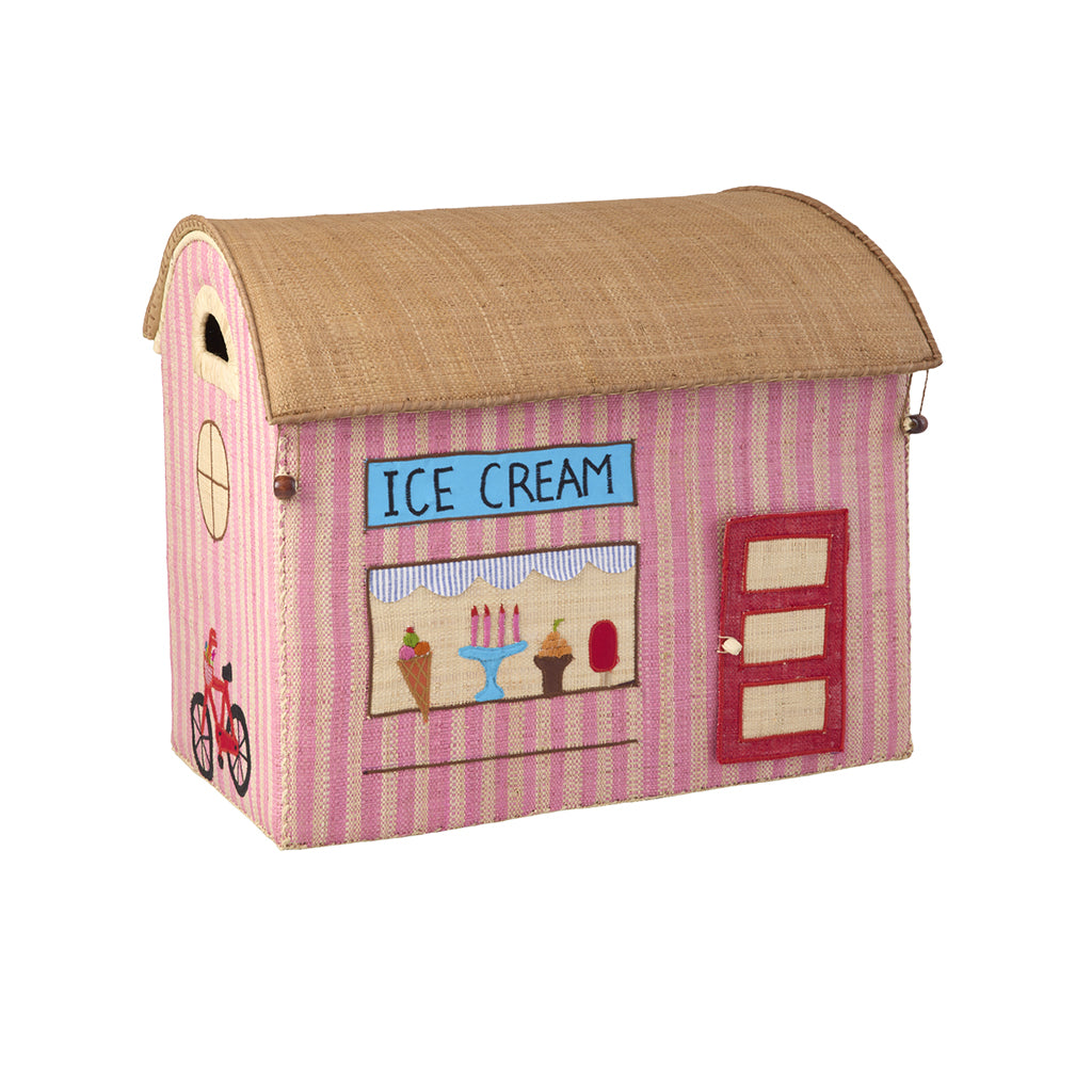 Rice Basket House for Storage, Paris Theme