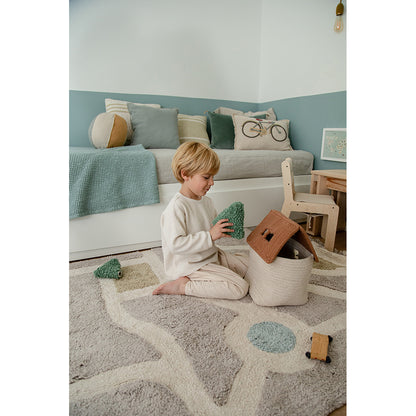 Lorena Canals Washable Play Rug, Carpet, EcoCity - 120 x 170 cm