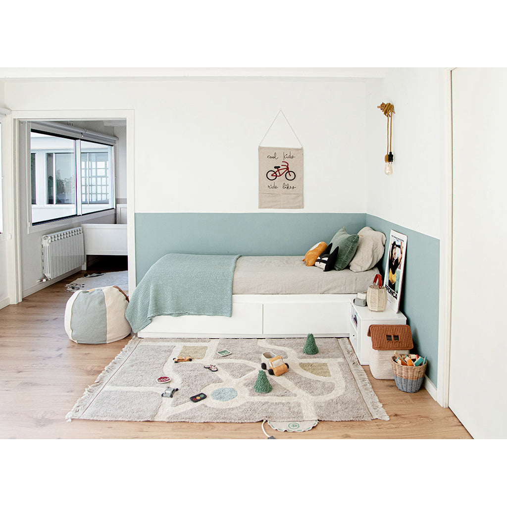 Lorena Canals Washable Play Rug, Carpet, EcoCity - 120 x 170 cm