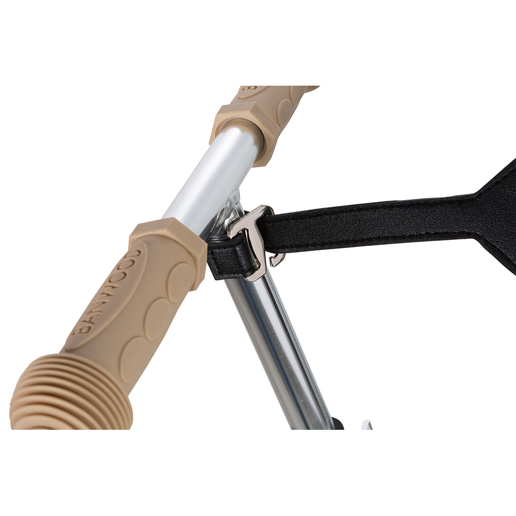 Banwood Carry Strap, Shoulder Strap for Skateboard, Scooter, and Balance Bike – Cream