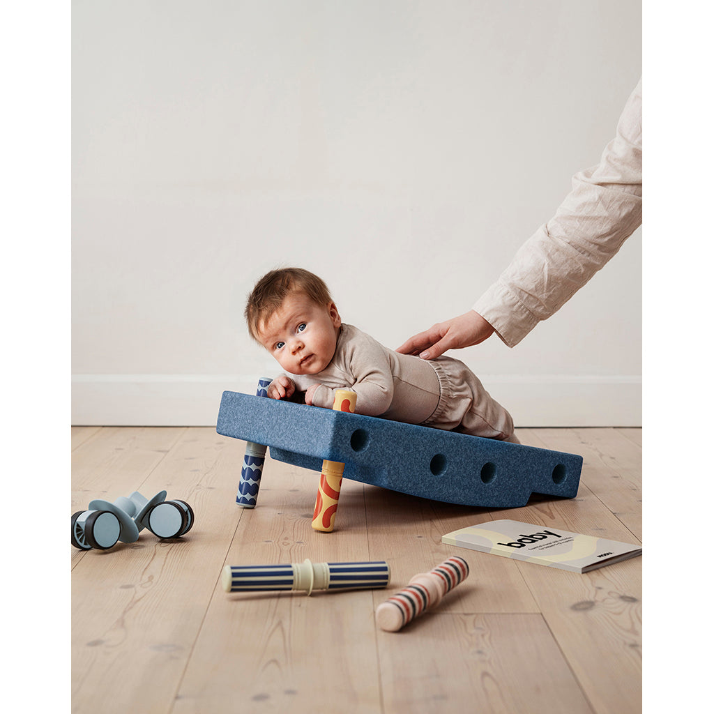 Modu Baby Motor Skills Set, Deep Blue/Sky Blue