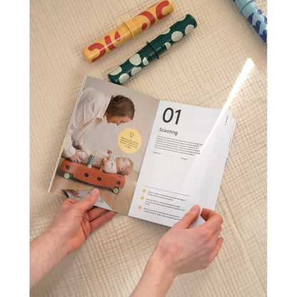 Modu Baby Motor Skills Set, Sand Grey/ Honey Yellow