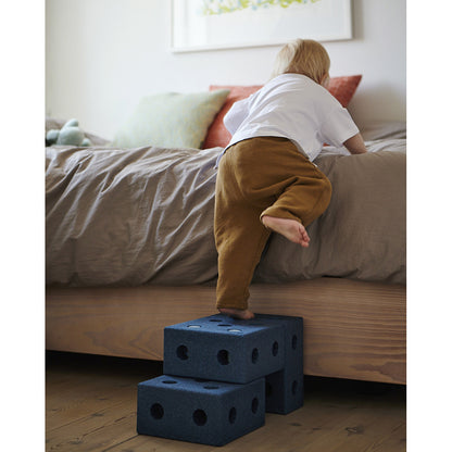 Modu 3-in-1 Walker, Foam Activity Toy - Deep Blue/Sky Blue