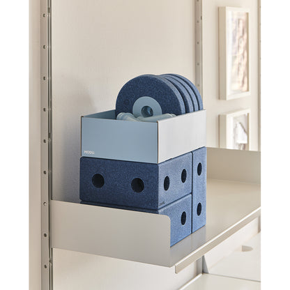 Modu 3-in-1 Walker, Foam Activity Toy - Deep Blue/Sky Blue