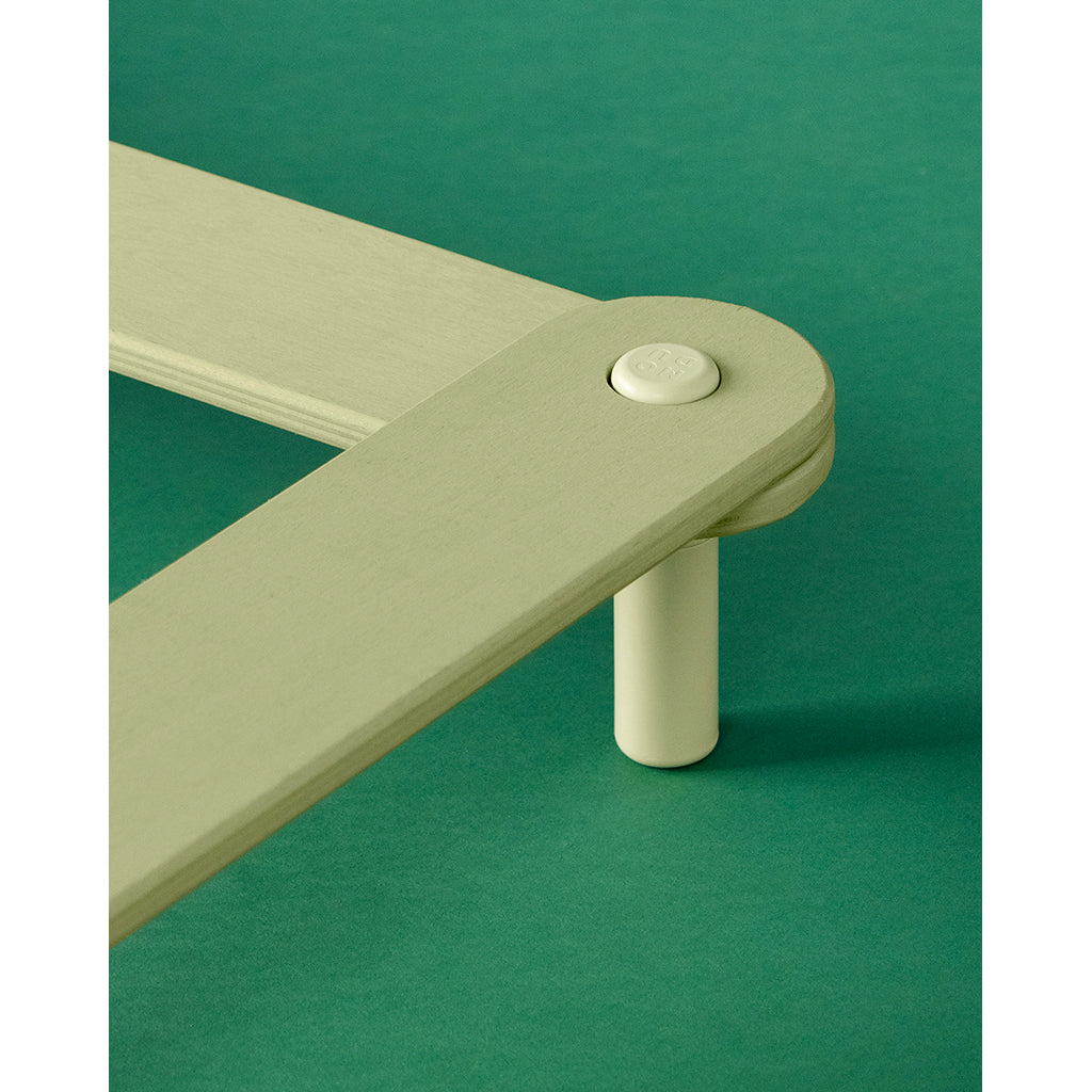 Modu Balance Track, Wooden Balance Path with Foam Blocks – Activity Toy – Burnt Orange / Dusty Green