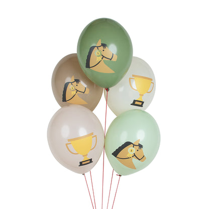 My Little Day Balloons, Printed Balloons, Pack of 5 – Horse Design