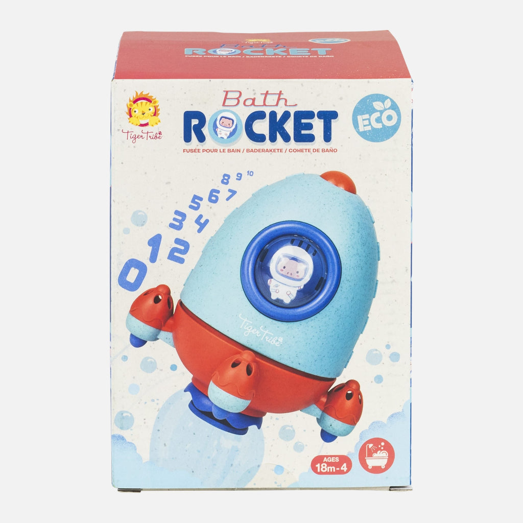 Tiger Tribe Bath Toy, Bath Rocket – Rotating Bath Rocket