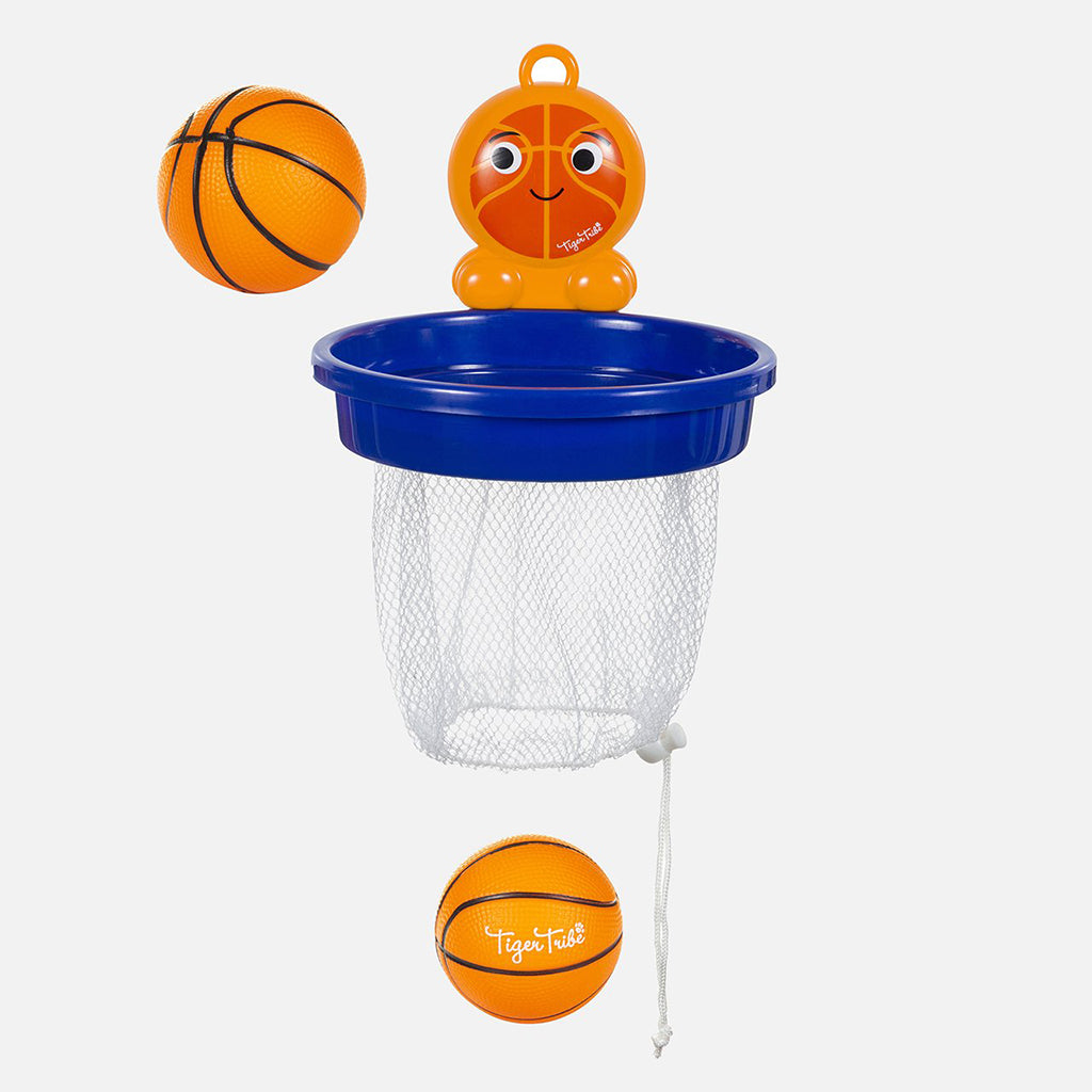 Tiger Tribe Bath Toy – Basketball &amp; Net – Dunk Time