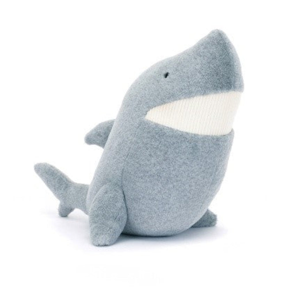 Jellycat Plush Toy, Silver Shark - 27 cm