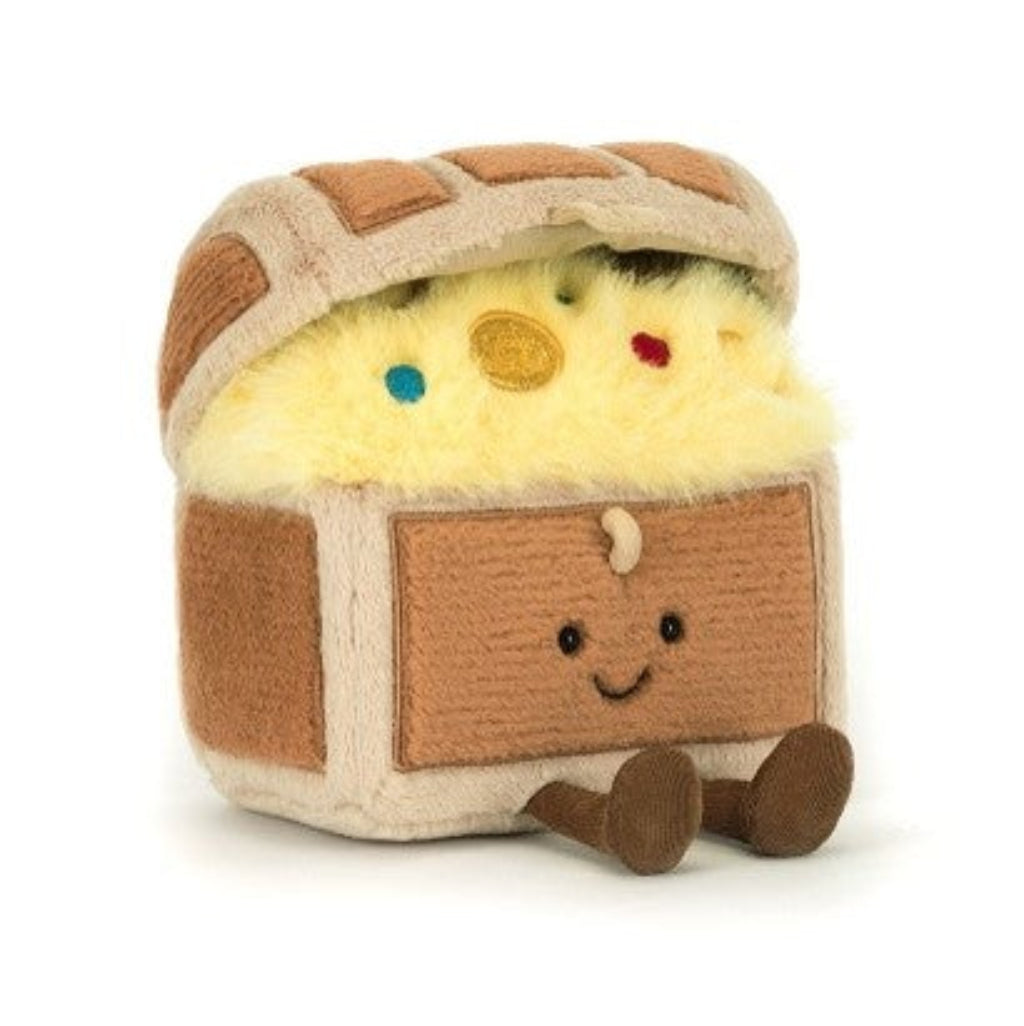 Jellycat Plush, Amuseables Treasure Chest, - 19 cm
