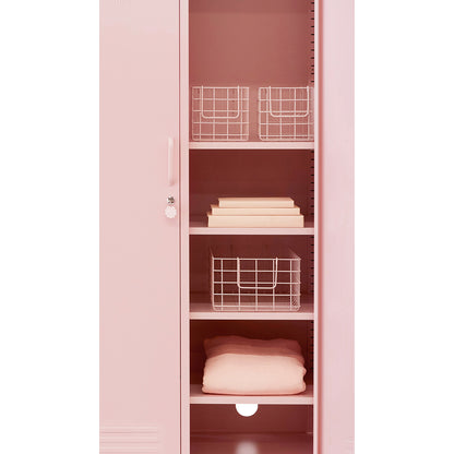 Mustard Made Baskets, Set of 3 Wire Baskets – Blush