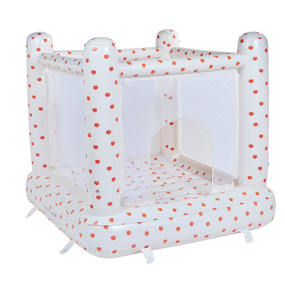 Sunnylife Inflatable Bouncy Castle, Ages 3-6 - Poppy the Peach