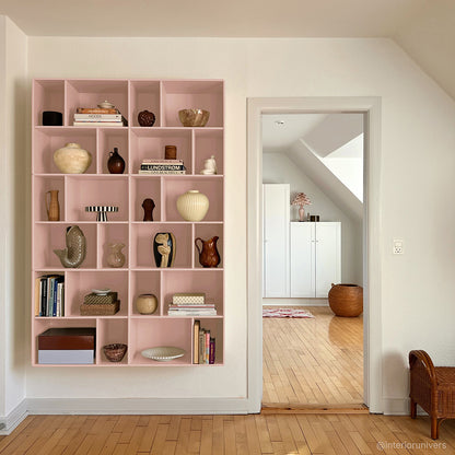 By Aulum Brooklyn Wall Shelf, 117x177 cm - Blush