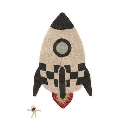 Lorena Canals Washable Floor Rug, Rocket - 85 x 135 cm