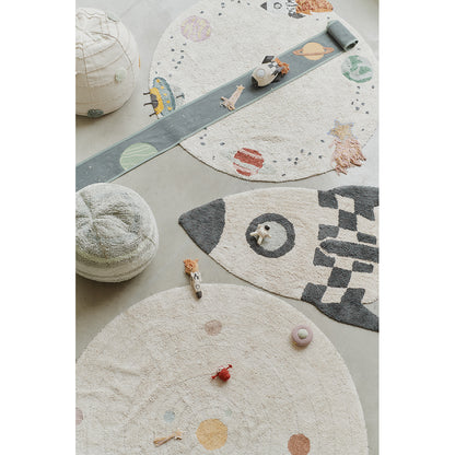 Lorena Canals Washable Floor Rug, Rocket - 85 x 135 cm
