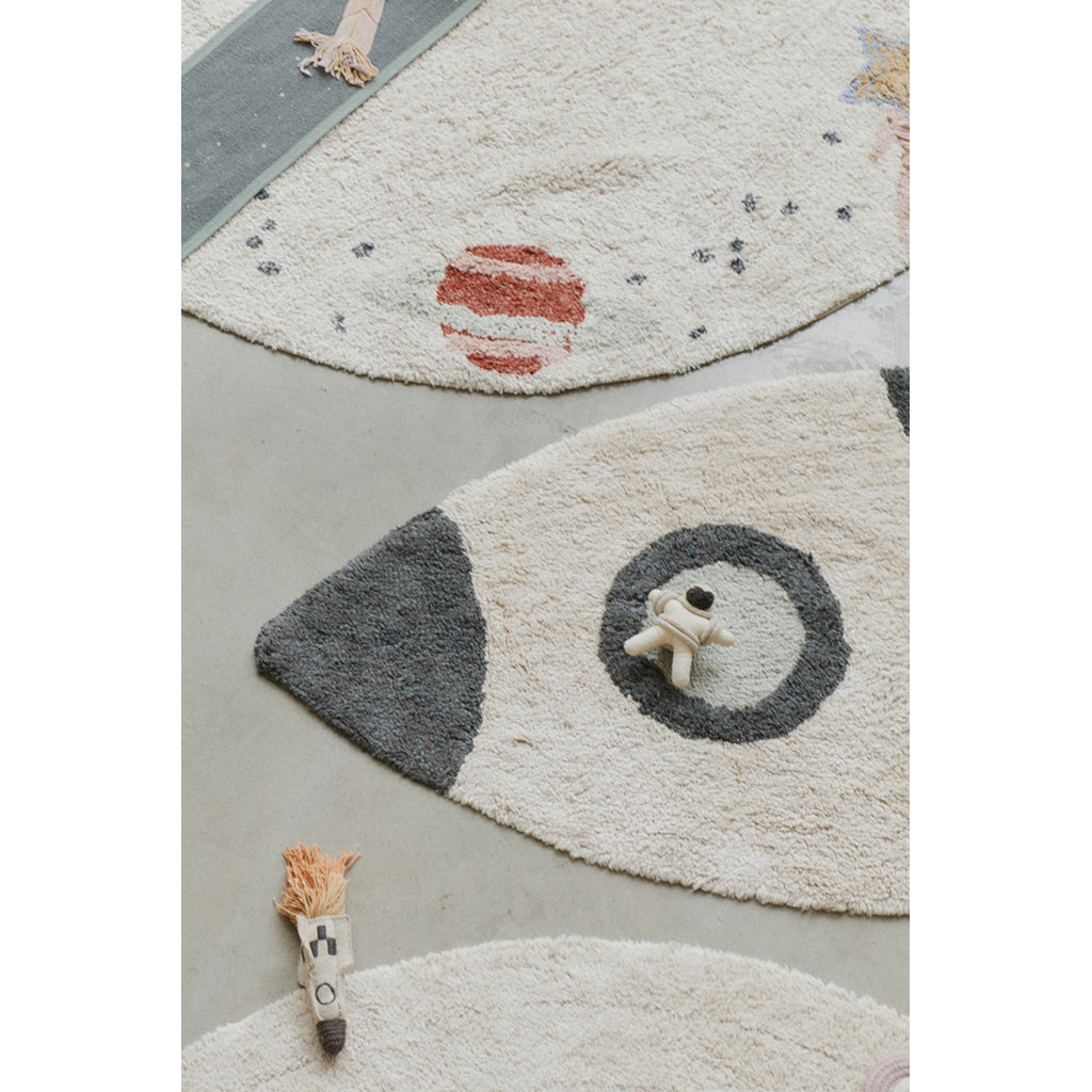 Lorena Canals Washable Floor Rug, Rocket - 85 x 135 cm