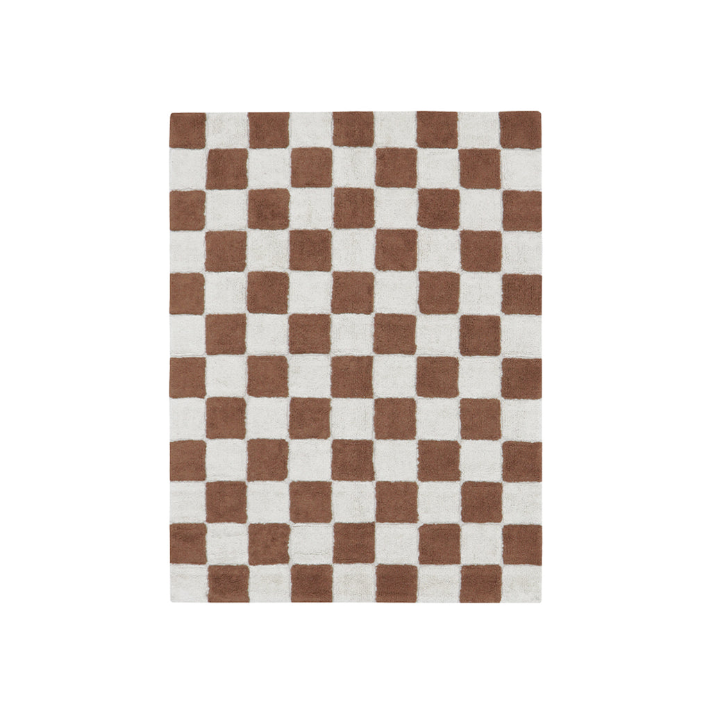 Lorena Canals Washable Rug, Tiles Toffee – Multiple Sizes Available