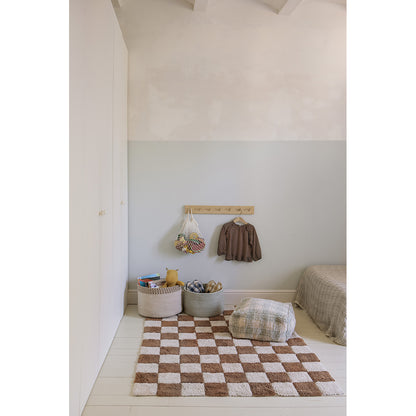 Lorena Canals Washable Rug, Tiles Toffee – Multiple Sizes Available