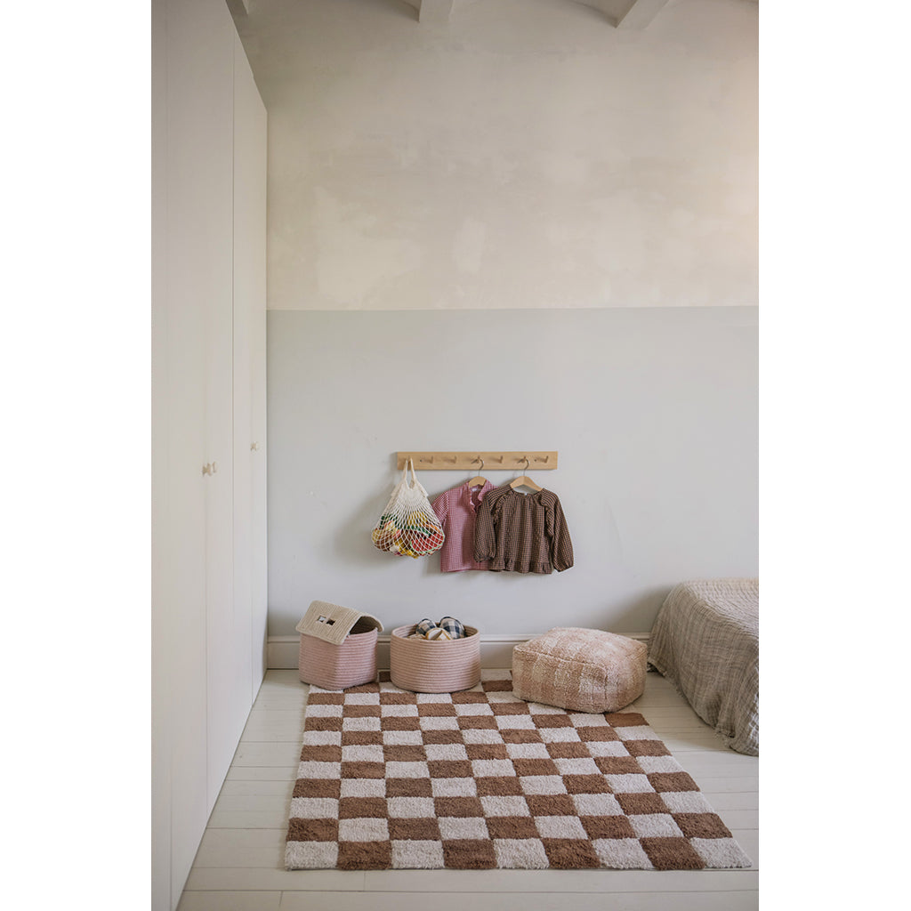 Lorena Canals Washable Rug, Tiles Toffee – Multiple Sizes Available