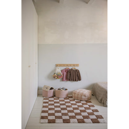 Lorena Canals Washable Rug, Tiles Toffee – Multiple Sizes Available
