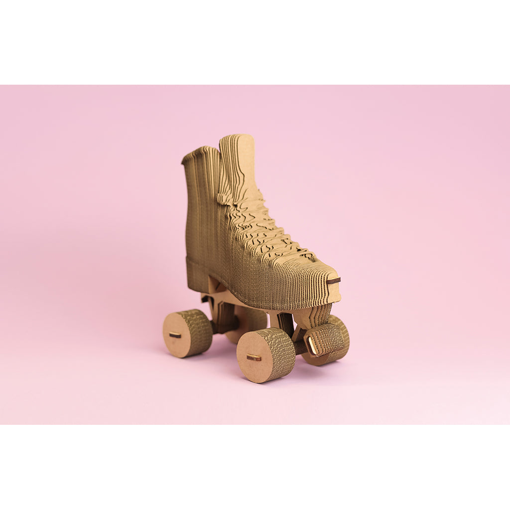 Cartonic 3D Puzzle, DIY Paper Art Masterpiece - Roller Skate