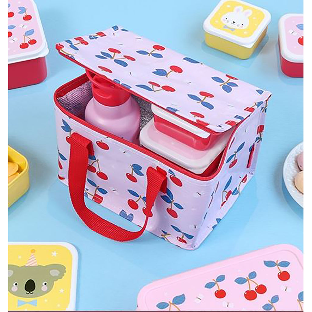 A Little Lovely Company Cooler Bag, Cherry