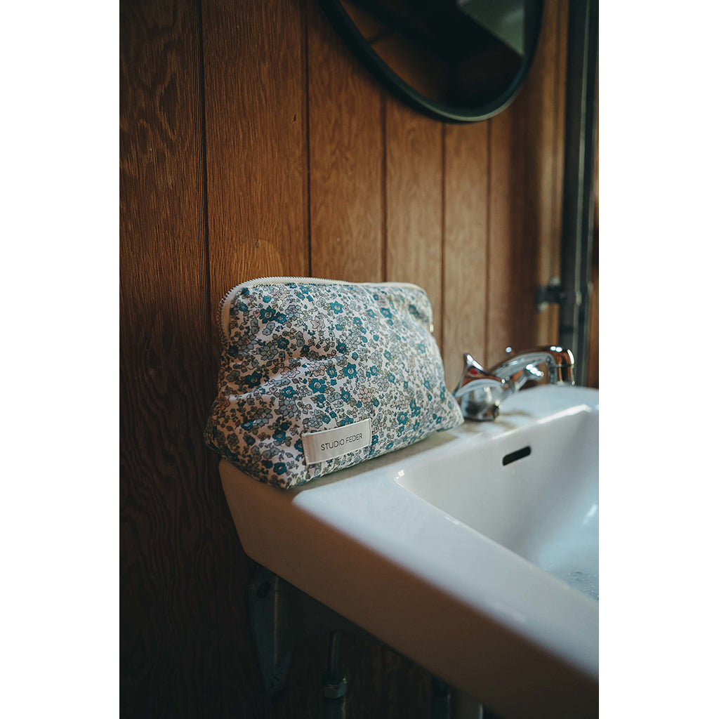 Studio Feder Mini Toiletry Bag, Celia - Floral Day