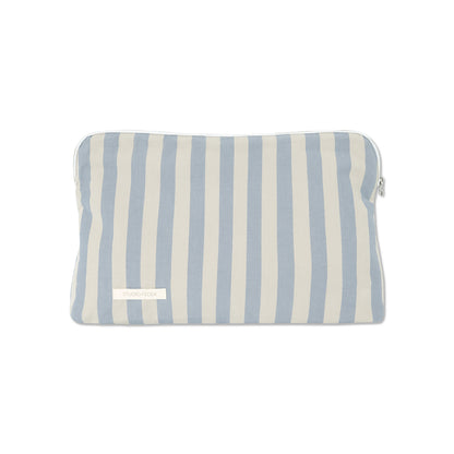 Studio Feder Toiletry Bag, Celia - Pale Blue Stripe
