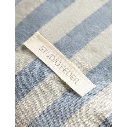 Studio Feder Toiletry Bag, Celia - Pale Blue Stripe