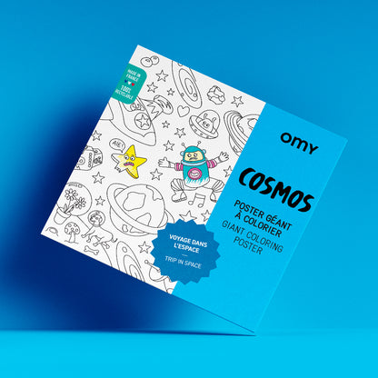 Omy Large Coloring Poster, 70 x 100 cm - Cosmos