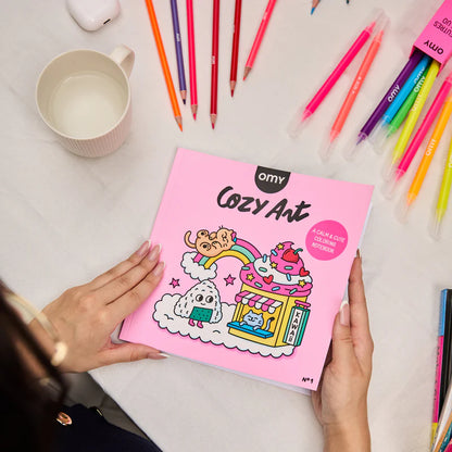 Omy Coloring Book, Cozy Art - Kawaii