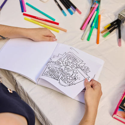 Omy Coloring Book, Cozy Art - Supermarket
