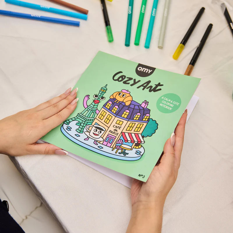 Omy Coloring Book, Cozy Art - Paris