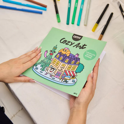 Omy Coloring Book, Cozy Art - Paris