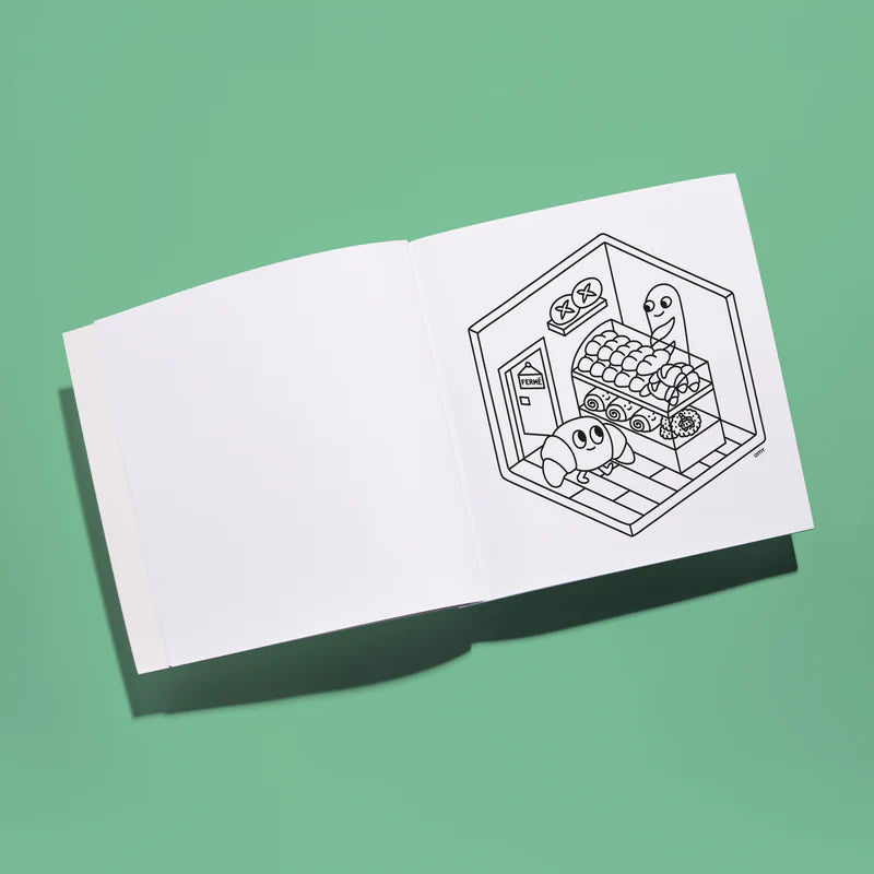 Omy Coloring Book, Cozy Art - Paris