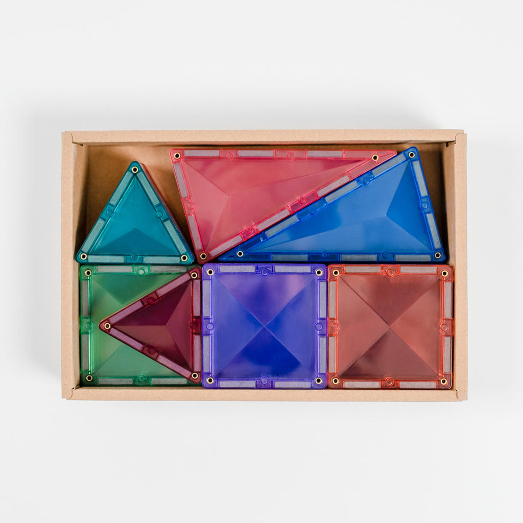 Connetix Magnetic Construction Set, Mini Pack, 32 Pieces – Pastel