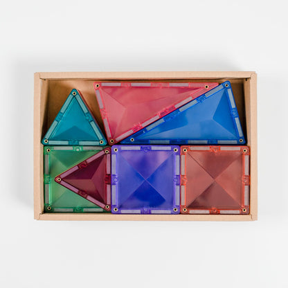 Connetix Magnetic Construction Set, Mini Pack, 32 Pieces – Pastel