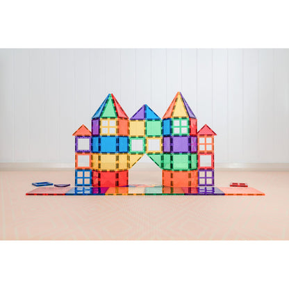 Connetix Magnetic Building Set, Starter Pack, 60 Pieces - Rainbow