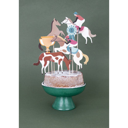 My Little Day Cake Toppers, Set of 8 - Horse