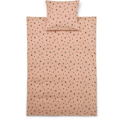Liewood Carl Adult Printed Bedding - Mini Berry / Pale Tuscany