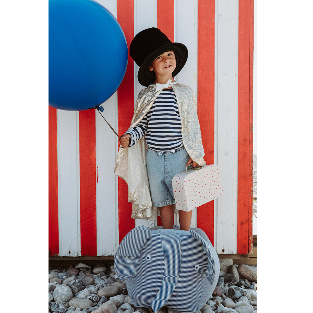 Great Pretenders Dress-Up Costume, Sequin Princess Cape, Gold - Size 4-6 Years