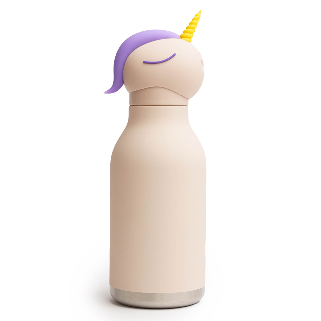 Asobu Bestie Animal Thermo Drinking Bottle, 460 ml - Unicorn