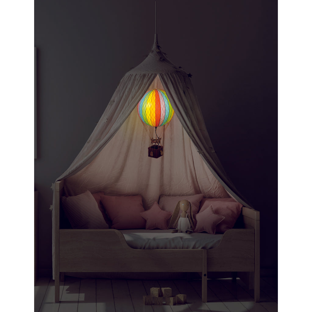 LED Air Balloon, Royal Aero Rainbow - 32 cm