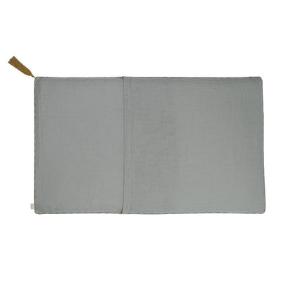 Numero 74 Cushion with Tassel, 40 x 70 cm - Silver Grey